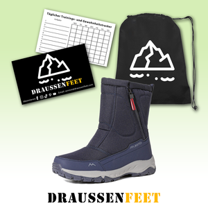draussenfeet winter schneestiefel 31418 dunkelblau