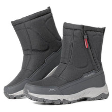 Lade das Bild in den Galerie-Viewer, Herren-Schneestiefel mit seitlichem Reißverschluss, wasserdicht, rutschfest, verschleißfest, verdicken und samtig warm
