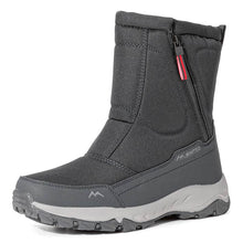 Lade das Bild in den Galerie-Viewer, Herren-Schneestiefel mit seitlichem Reißverschluss, wasserdicht, rutschfest, verschleißfest, verdicken und samtig warm
