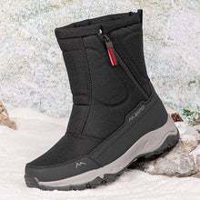 Lade das Bild in den Galerie-Viewer, Herren-Schneestiefel mit seitlichem Reißverschluss, wasserdicht, rutschfest, verschleißfest, verdicken und samtig warm
