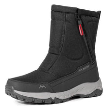 Lade das Bild in den Galerie-Viewer, Herren-Schneestiefel mit seitlichem Reißverschluss, wasserdicht, rutschfest, verschleißfest, verdicken und samtig warm
