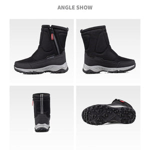 draussenfeet winter schneestiefel 31420 damen schwarz