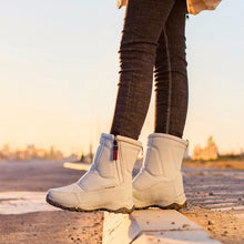 Lade das Bild in den Galerie-Viewer, draussenfeet winter schneestiefel 31420 damen weiss
