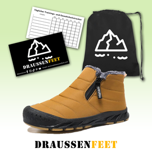 draussenfeet winter schneestiefel 31450 gelb