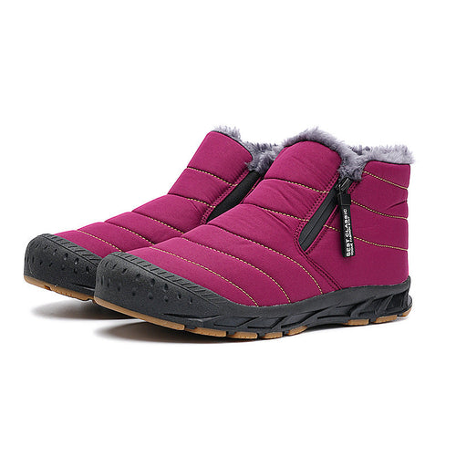 draussenfeet winter schneestiefel 31451 rot