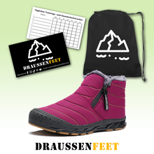 Lade das Bild in den Galerie-Viewer, draussenfeet winter schneestiefel 31451 rot
