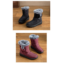 Lade das Bild in den Galerie-Viewer, draussenfeet winter schneestiefel 31469 weinrot
