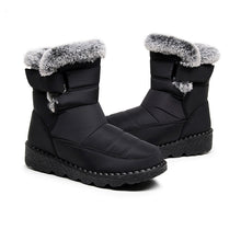 Lade das Bild in den Galerie-Viewer, draussenfeet winter schneestiefel 31469 schwarz
