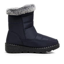 Lade das Bild in den Galerie-Viewer, draussenfeet winter schneestiefel 31469 blau 
