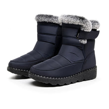Lade das Bild in den Galerie-Viewer, draussenfeet winter schneestiefel 31469 blau 
