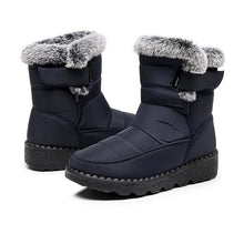 Lade das Bild in den Galerie-Viewer, draussenfeet winter schneestiefel 31469 blau 
