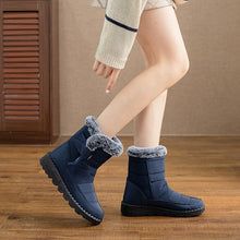 Lade das Bild in den Galerie-Viewer, draussenfeet winter schneestiefel 31469 blau 
