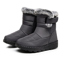 Lade das Bild in den Galerie-Viewer, draussenfeet winter schneestiefel 31469 grau
