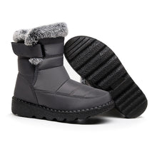 Lade das Bild in den Galerie-Viewer, draussenfeet winter schneestiefel 31469 grau
