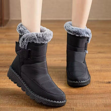 Lade das Bild in den Galerie-Viewer, draussenfeet winter schneestiefel 31469 schwarz
