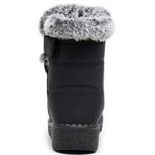 Lade das Bild in den Galerie-Viewer, draussenfeet winter schneestiefel 31469 schwarz

