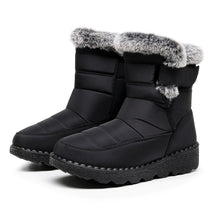 Lade das Bild in den Galerie-Viewer, draussenfeet winter schneestiefel 31469 schwarz
