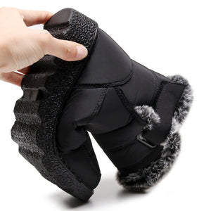 draussenfeet winter schneestiefel 31469 schwarz