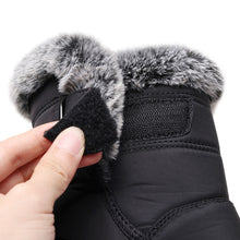 Lade das Bild in den Galerie-Viewer, draussenfeet winter schneestiefel 31469 schwarz
