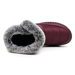 draussenfeet winter schneestiefel 31469 weinrot