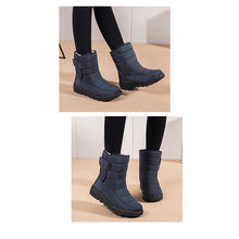 Lade das Bild in den Galerie-Viewer, draussenfeet winter schneestiefel 31470 blau 
