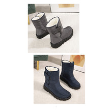 Lade das Bild in den Galerie-Viewer, draussenfeet winter schneestiefel 31470 blau 
