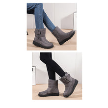 Lade das Bild in den Galerie-Viewer, draussenfeet winter schneestiefel 31470 grau
