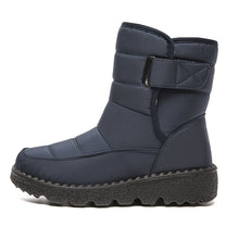 Lade das Bild in den Galerie-Viewer, draussenfeet winter schneestiefel 31470 blau 

