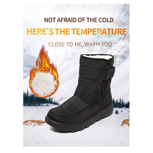 Lade das Bild in den Galerie-Viewer, draussenfeet winter schneestiefel 31470 schwarz
