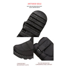 Lade das Bild in den Galerie-Viewer, draussenfeet winter schneestiefel 31470 schwarz
