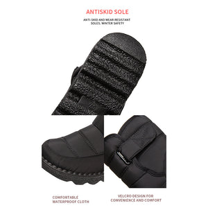 draussenfeet winter schneestiefel 31470 schwarz