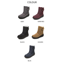 Lade das Bild in den Galerie-Viewer, draussenfeet winter schneestiefel 31470 schwarz
