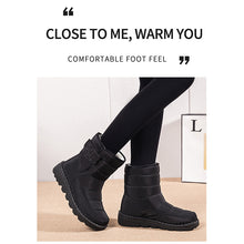 Lade das Bild in den Galerie-Viewer, draussenfeet winter schneestiefel 31470 schwarz
