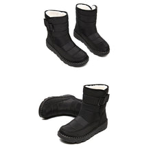 Lade das Bild in den Galerie-Viewer, draussenfeet winter schneestiefel 31470 schwarz

