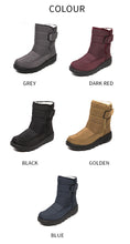 Lade das Bild in den Galerie-Viewer, draussenfeet winter schneestiefel 31470 schwarz
