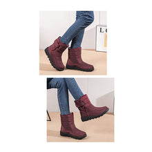 Lade das Bild in den Galerie-Viewer, draussenfeet winter schneestiefel 31470 weinrot

