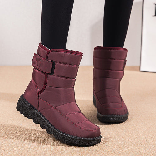 draussenfeet winter schneestiefel 31470 weinrot