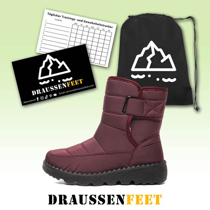 Botas de nieve para mujeres botas de invierno de invierno