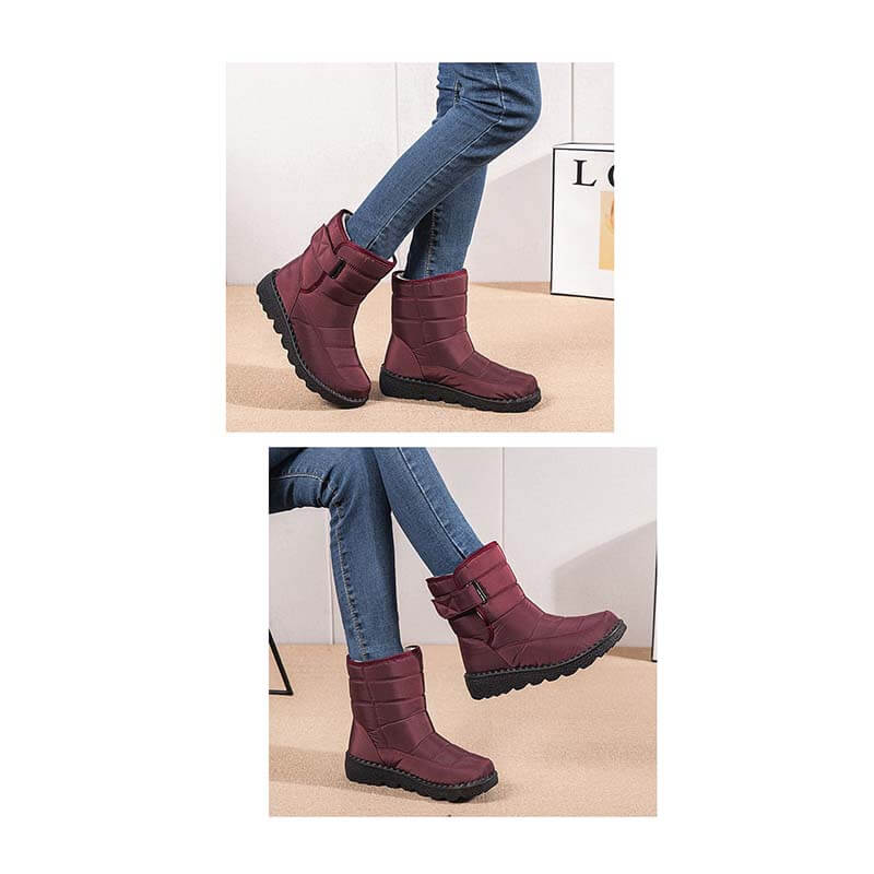 Botas de nieve para mujeres botas de invierno de invierno