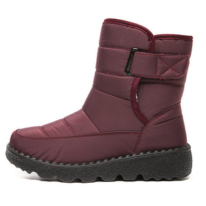 draussenfeet winter schneestiefel 31470 weinrot