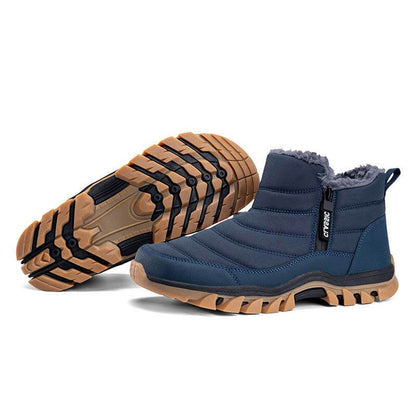 Warme Baumwollschuhe Schneestiefel Wandern Outdoor Rutschfeste & Wasserdichte Winterschuhe