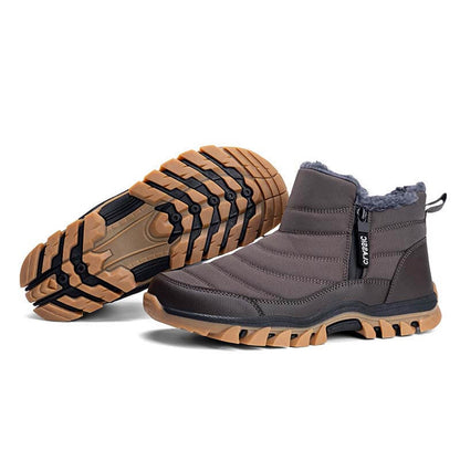 Warme Baumwollschuhe Schneestiefel Wandern Outdoor Rutschfeste & Wasserdichte Winterschuhe