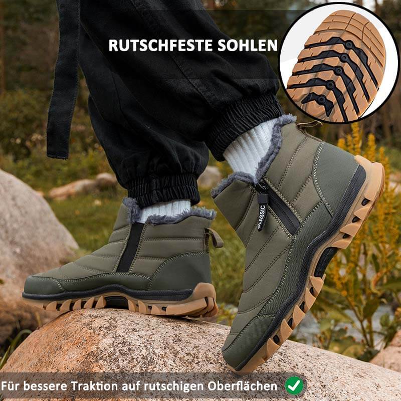 Warme Baumwollschuhe Schneestiefel Wandern Outdoor Rutschfeste & Wasserdichte Winterschuhe