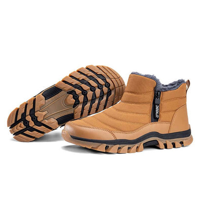 Warme Baumwollschuhe Schneestiefel Wandern Outdoor Rutschfeste & Wasserdichte Winterschuhe
