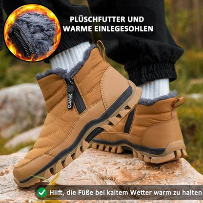 Warme Baumwollschuhe Schneestiefel Wandern Outdoor Rutschfeste & Wasserdichte Winterschuhe