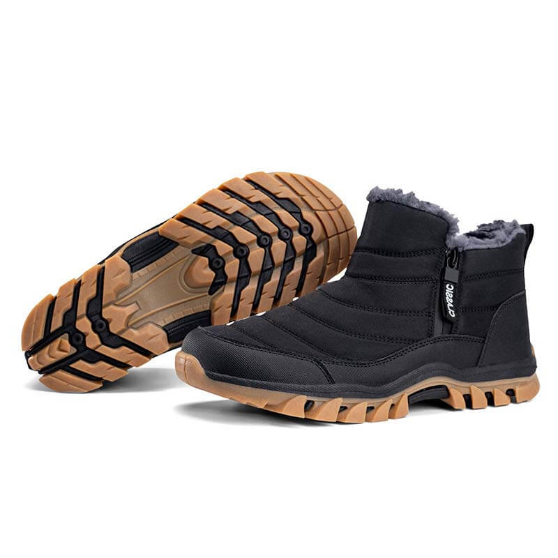 Warme Baumwollschuhe Schneestiefel Wandern Outdoor Rutschfeste & Wasserdichte Winterschuhe