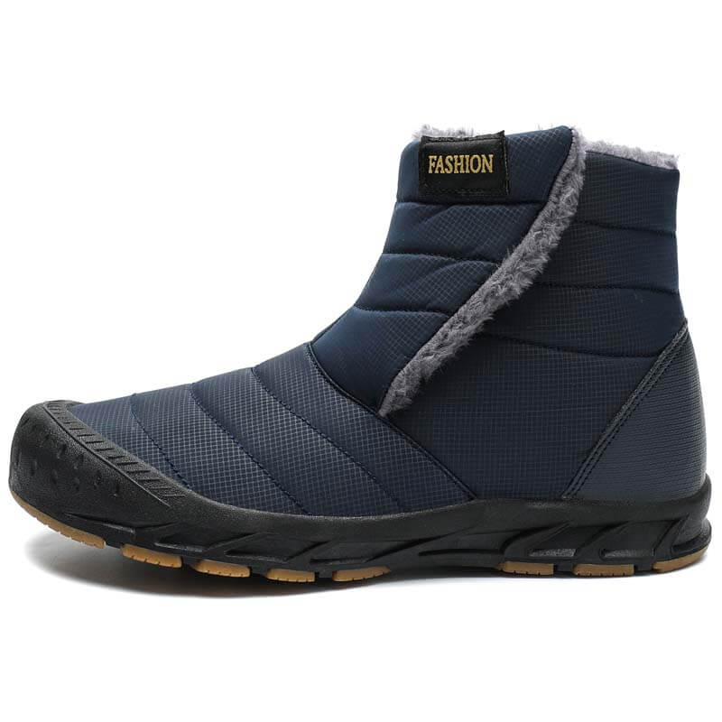 Schneestiefel Herbst & Winter Warme Outdoor Freizeitschuhe Verschleißfeste Wanderschuhe Rutschfester & Wasserdichter Barfußschuh für den Winter (Unisex)