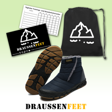 Lade das Bild in den Galerie-Viewer, draussenfeet winter schneestiefel 31520 blau
