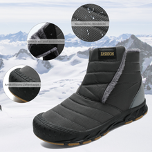 Lade das Bild in den Galerie-Viewer, draussenfeet winter schneestiefel 31520 grau
