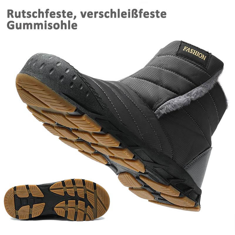 Schneestiefel Herbst & Winter Warme Outdoor Freizeitschuhe Verschleißfeste Wanderschuhe Rutschfester & Wasserdichter Barfußschuh für den Winter (Unisex)